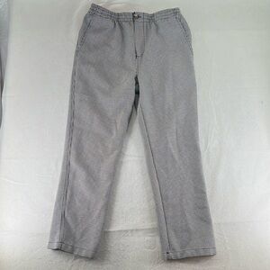 M/SF/T Mad Minds Pants Houndstooth Black White Womens M Straight Leg High Rise